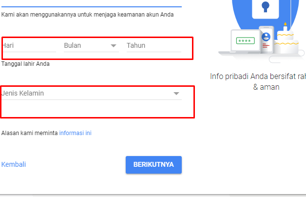 Cara Membuat Account Gmail Baru