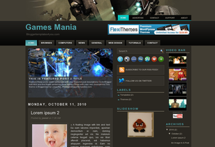 Blogger Templates Games Mania