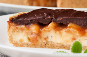 Tarta snickers bez pieczenia