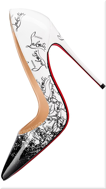 ♦Christian Louboutin So Kate Degraloubi grafity pumps #christianlouboutin #shoes #brilliantluxury