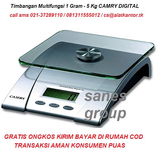Sanes Medical Timbangan  Digital  Multifungsi CAMRY  1 gram 