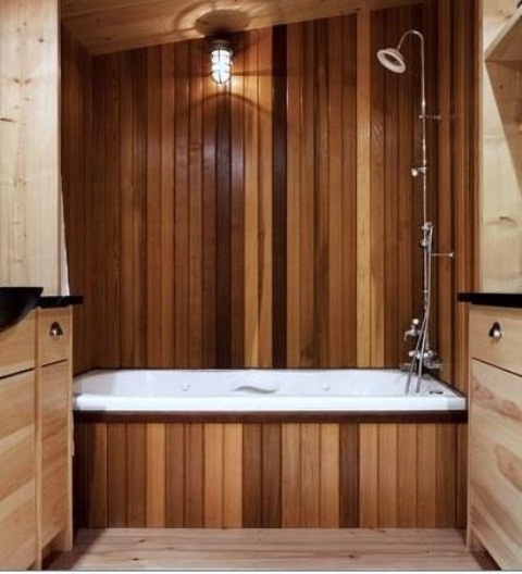  Desain kamar mandi rumah kayu Desain Kamar Mandi 
