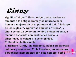 significado del nombre Ginny