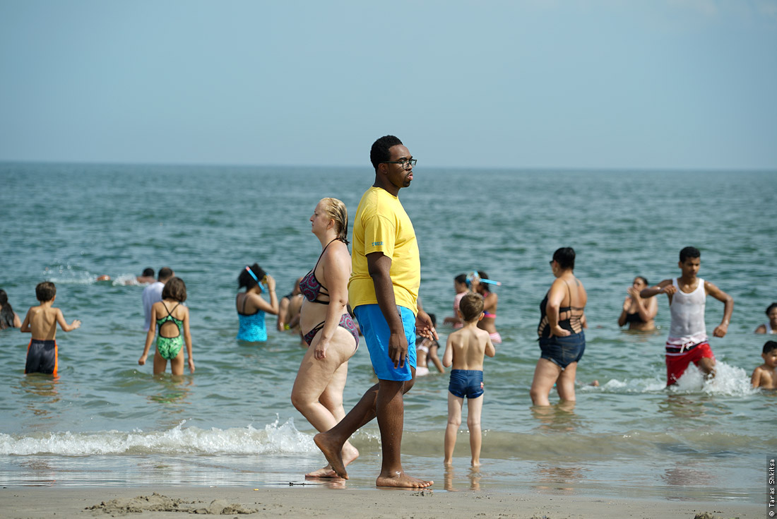 Coney Island Beach. New York