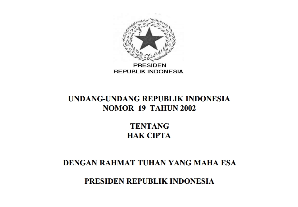 CopyrightWorld Download UndangUndang Hak Cipta Di Indonesia