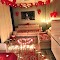 Balloons and Candles Romantic Room Decoration