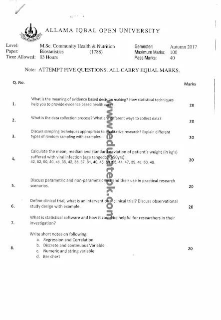 aiou-past-papers-mphil-food-and-nutrition-1788