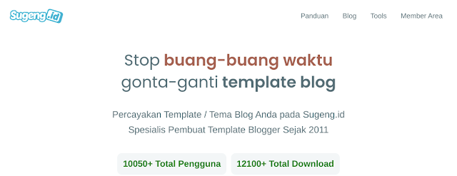 Rekomendasi Tempat Beli Template/Tema Blog 2024