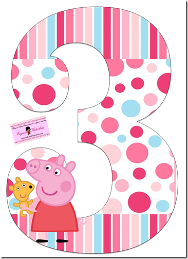 cumpleños peppa pig numeros (3)