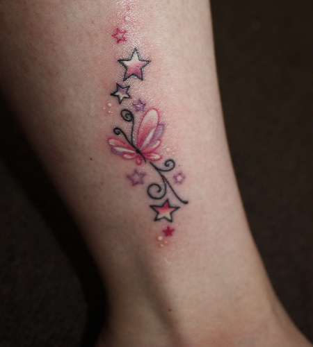 Star Tattoos Designs For Girls