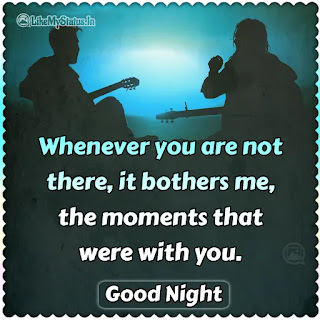 Love good night quote English