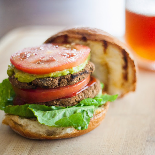 http://pinktrollkitchen.com/2014/11/20/vegan-gluten-free-black-bean-burgers/