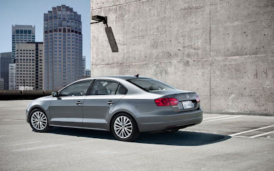 2011 Volkswagen Jetta Rear Side View