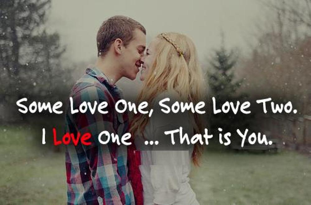 Romantic Couple Pictures with Quotes