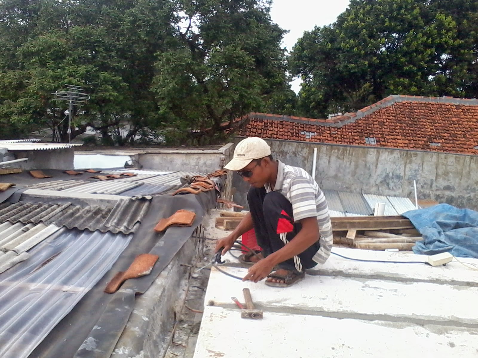 Cara Menghitung harga cor dag beton biasa dengan panel 