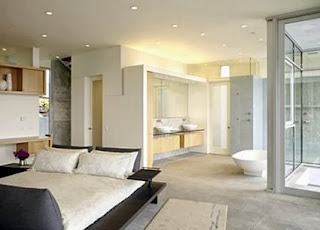 Bathrooms built in bedroom