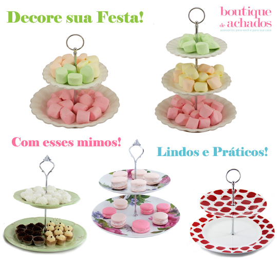 porcelana branca, porcelana provençal, prato de doce 2 andares, prato para cupcake, decoração para mesa de festa