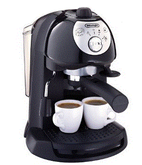 Delonghi De De'Longhi BAR32 Retro 15 BAR Pump Espresso and Cappuccino Maker