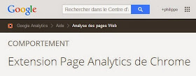 essai extension page analytics pour chrome