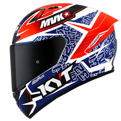 KYT NX Race - daftar helm 1 sampai 2 jutaan disain keren cocok buat harian