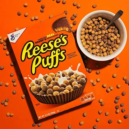 Reese's Puffs Cereal, Chocolatey Peanut Butter