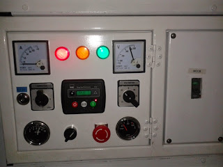 melayani service panel kontrol genset