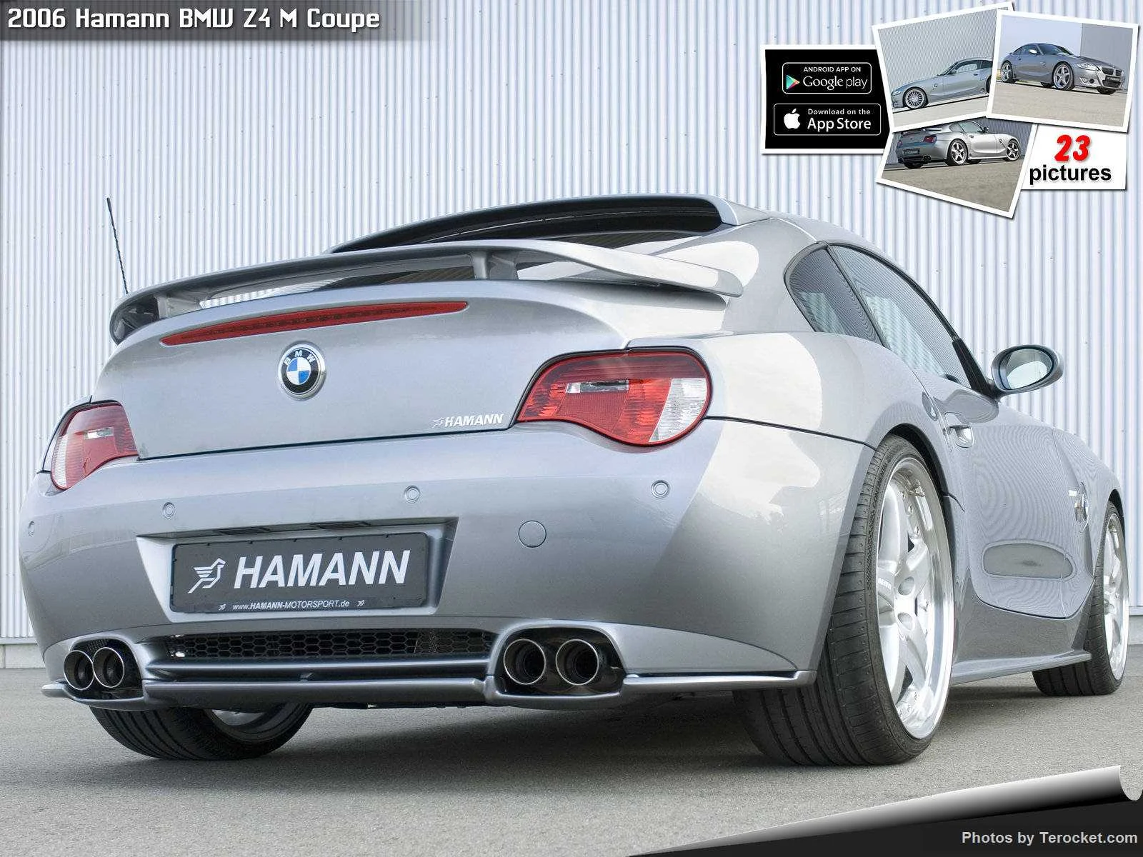 Hình ảnh xe ô tô Hamann BMW Z4 M Coupe 2006 & nội ngoại thất