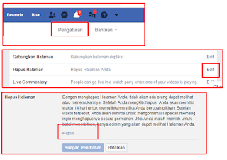 Begini Cara Menghapus Halaman Facebook (Fanpage) di Ponsel dan PC [ Mudah & Work ]