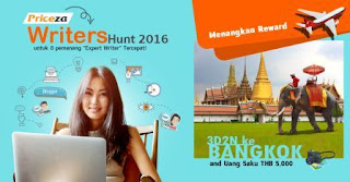 lomba menulis berhadiah paket wisata ke bangkok