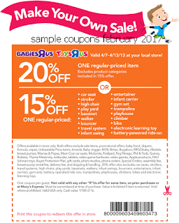 free Toys R Us coupons february 2017