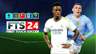Download New Update FTS 24 Android 300MB Latest Transfer And Kits Season 2024-2025 Real Face Best Graphics