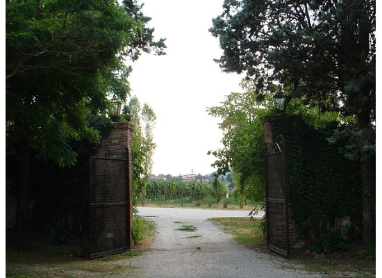 italian winery gate