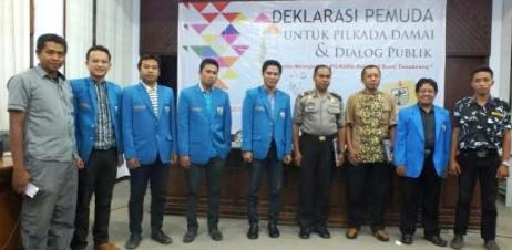 Deklarasikan, Pilkada, Damai ,KNPI ,Selayar,Gelar ,Dialog ,Publik