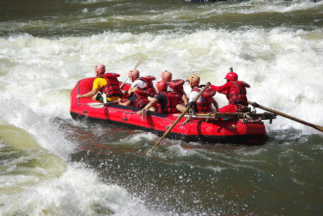 Rafting on the Zambezi