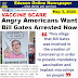 Angry Americans Want Bill Gates Arrested Because They Think He Created Coronavirus