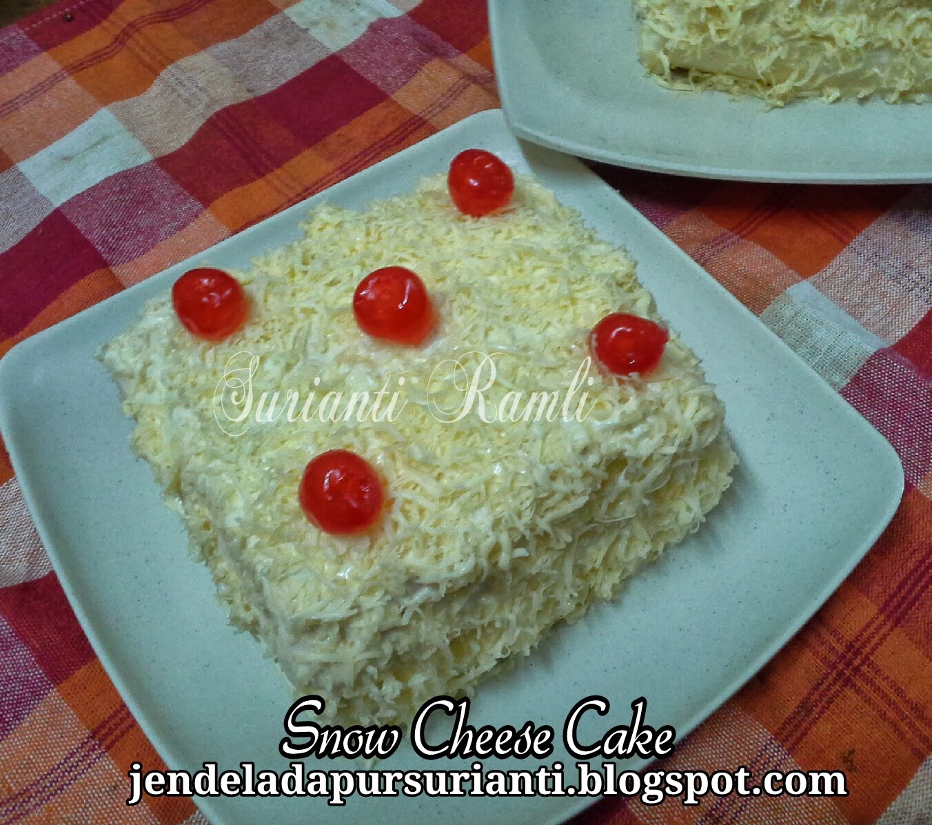 Jom masak: Snow Cheese Cake yang sangat sedap