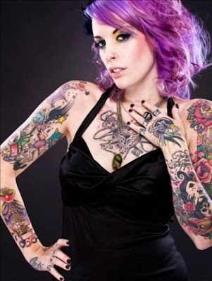 inked pinups beautiful girls with tattoos pinups nude tattoo women