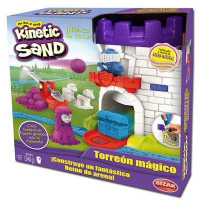 KINETIC SAND - Torreón Mágico : Torre Mágica | Bizak 2017 | Juego de Arena | CAJA TOY JUGUETE