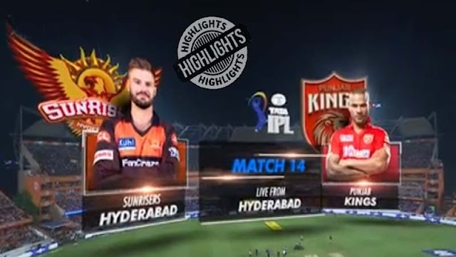 SRH vs PBKS Match Highlights - IPL 2023 Match 14