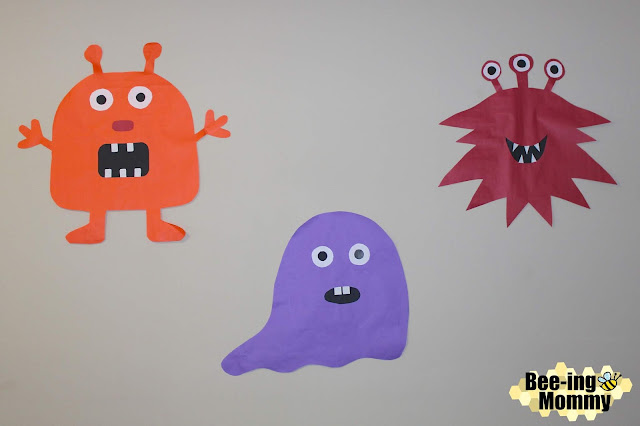 Monster Birthday Party Decoration, Monster Party decor, Monster Birthday Party, Decorations, DIY Decorations, Party decor, Monster Party, Paper wall monsters, paper monsters, DIY Wall monsters, DIY monsters, Party decorations, first Birthday decorations