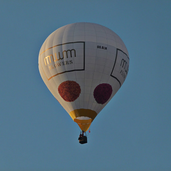 Luchtballon boven Zevenaar, juli 2021