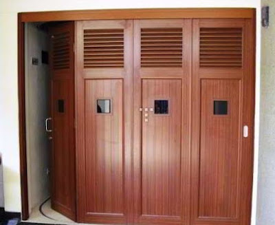 model pintu garasi minimalis terbaru