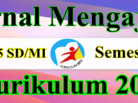 Agenda Mengajar Harian Guru Kelas 5 K13 Semester 2