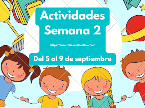 Semana 2: Actividades para todos los grados