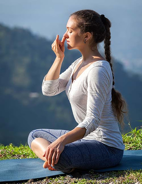 Best Exercises To Do To Reduce Stress And Anxiety - Alternate Nostril Breathing