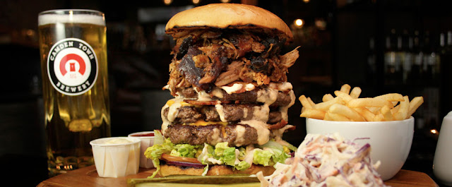 Red Dog Saloon Devastator Burger