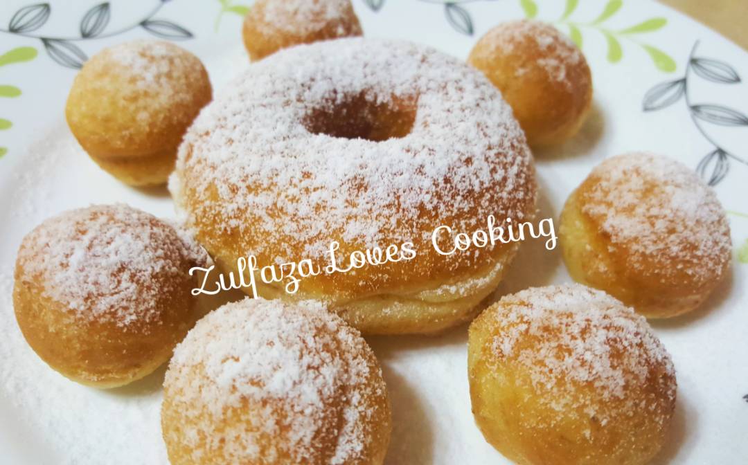 ZULFAZA LOVES COOKING: Donut Wholemeal