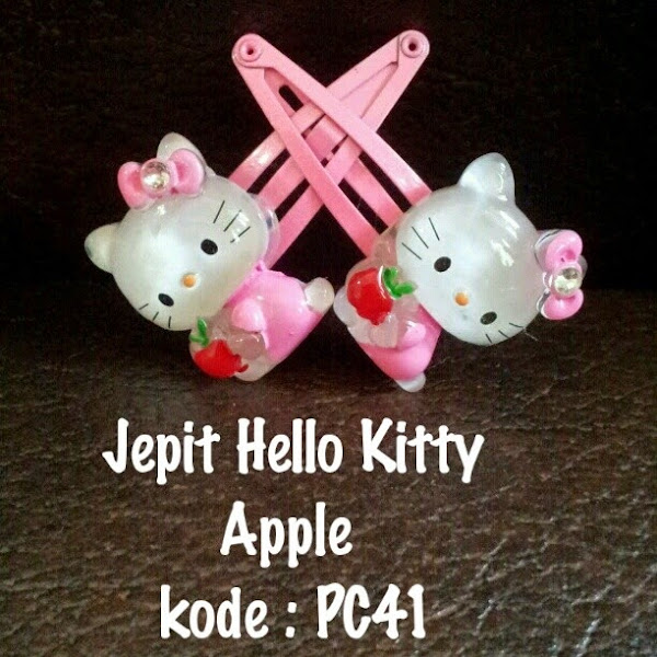 Jepitan Hello Kitty Murah  Grosir Ecer Apple