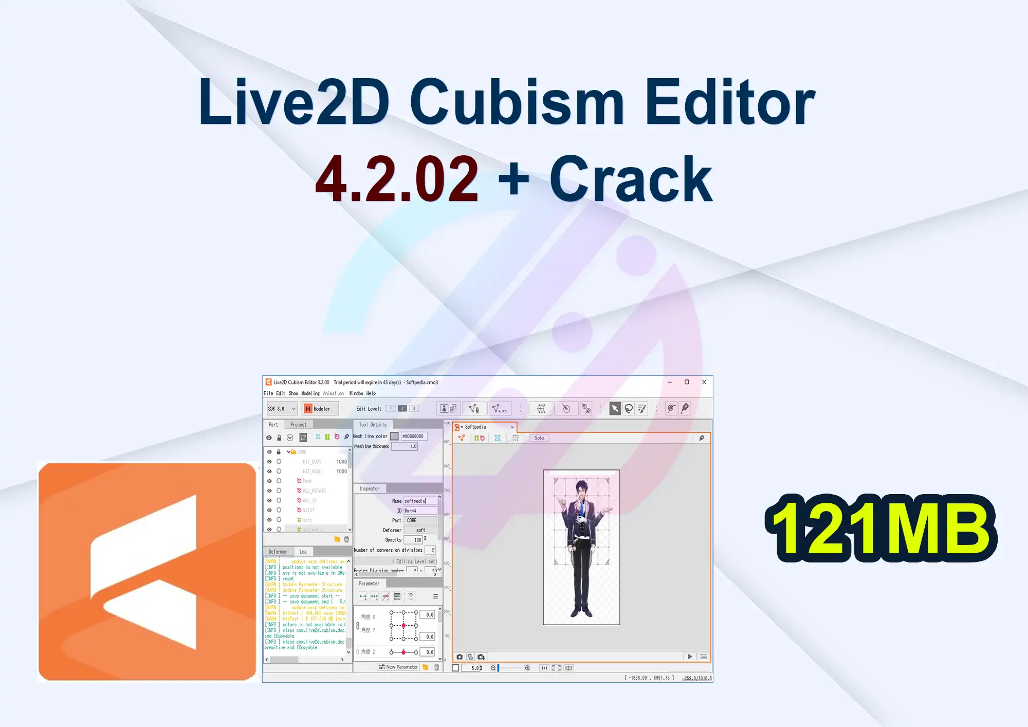 Live2D Cubism Editor 4.2.02 + Crack