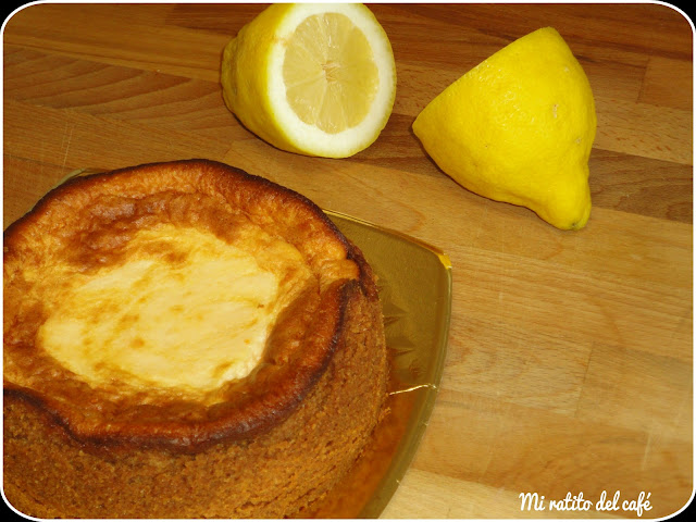 Tarta de limón y galleta